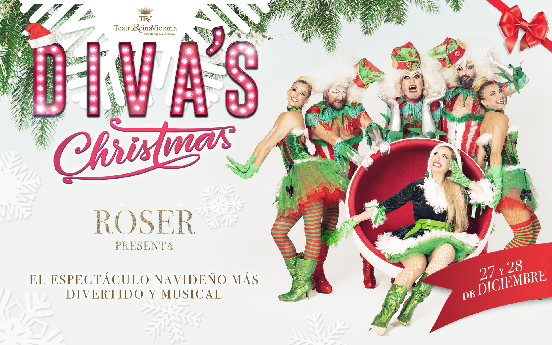 Cartel Divas Christmas Teatro 1920×1200 copia